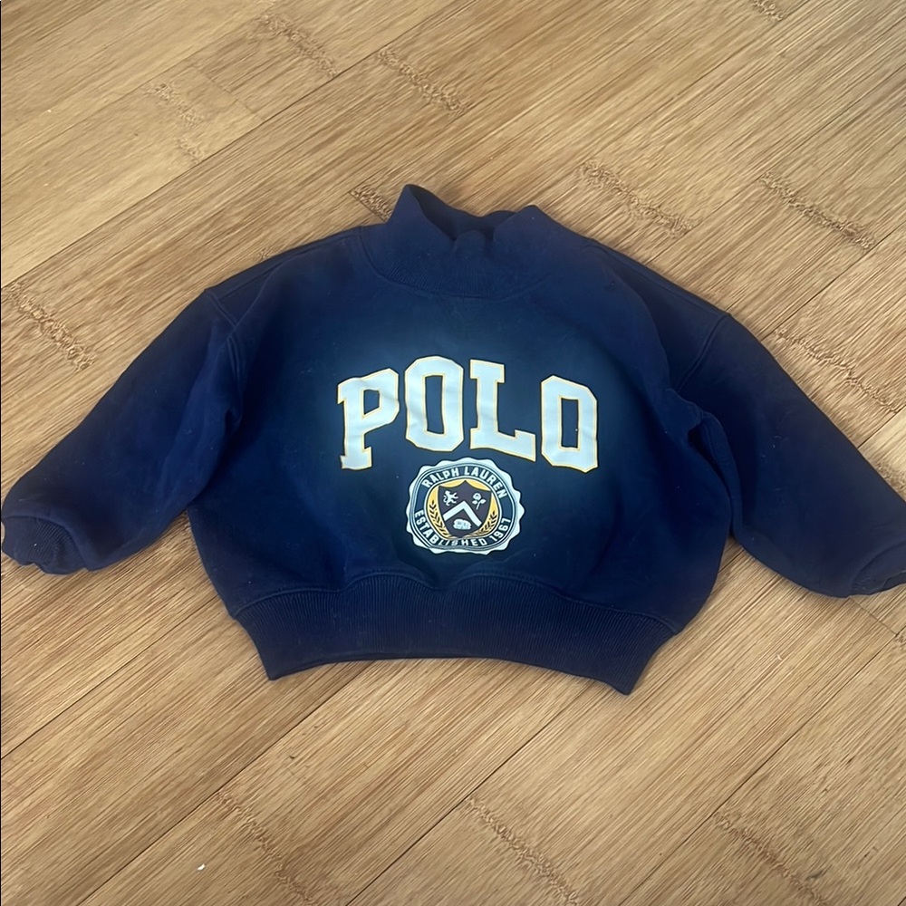 Ralph Lauren Polo Navy Kids Sweatshirt